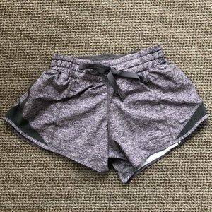 Gray lululemon shorts